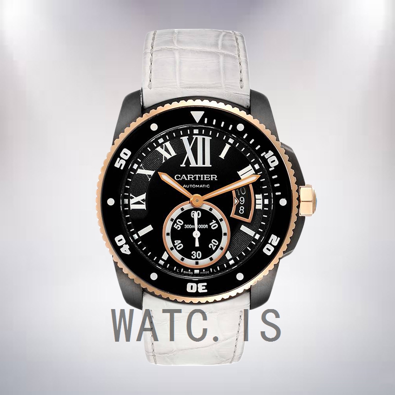 Cartier Cle De Cartier W2CA0004 Men's 42mm Black-tone