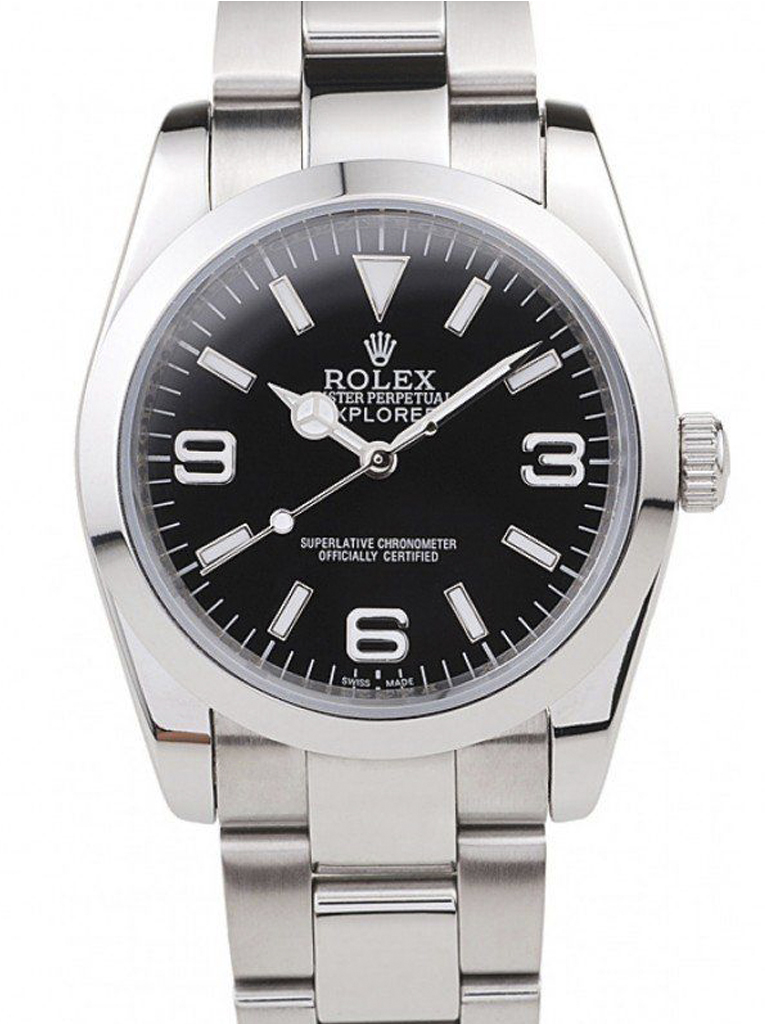Replica Rolex Explorer 36mm Black Dial 98087