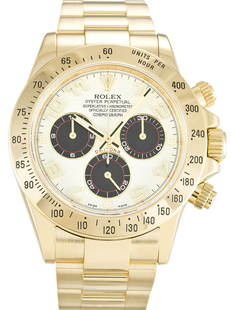 Replica Rolex Daytona 40mm White Dial 116528