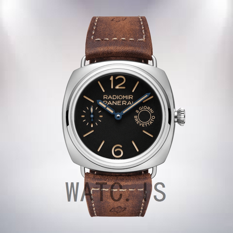 Panerai Radiomir 44mm PAM00992 Men's Leather Strap Black Dial