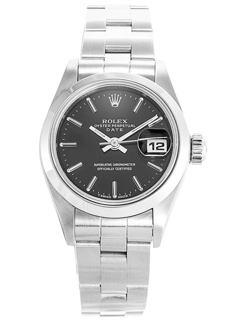 Replica Rolex Datejust 28mm Black Dial 69160
