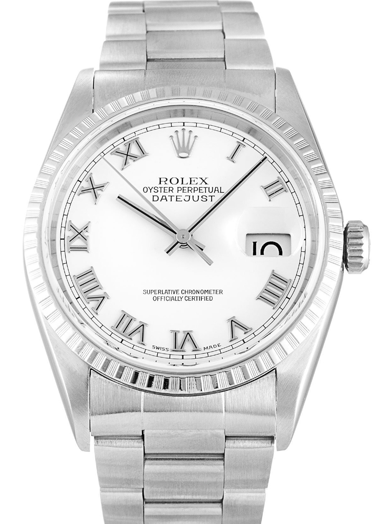 Replica Rolex Datejust 36mm White Dial 16220