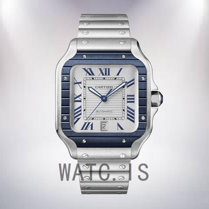 Cartier Santos 39mm WSSA0047 Men's Automatic Silver-tone