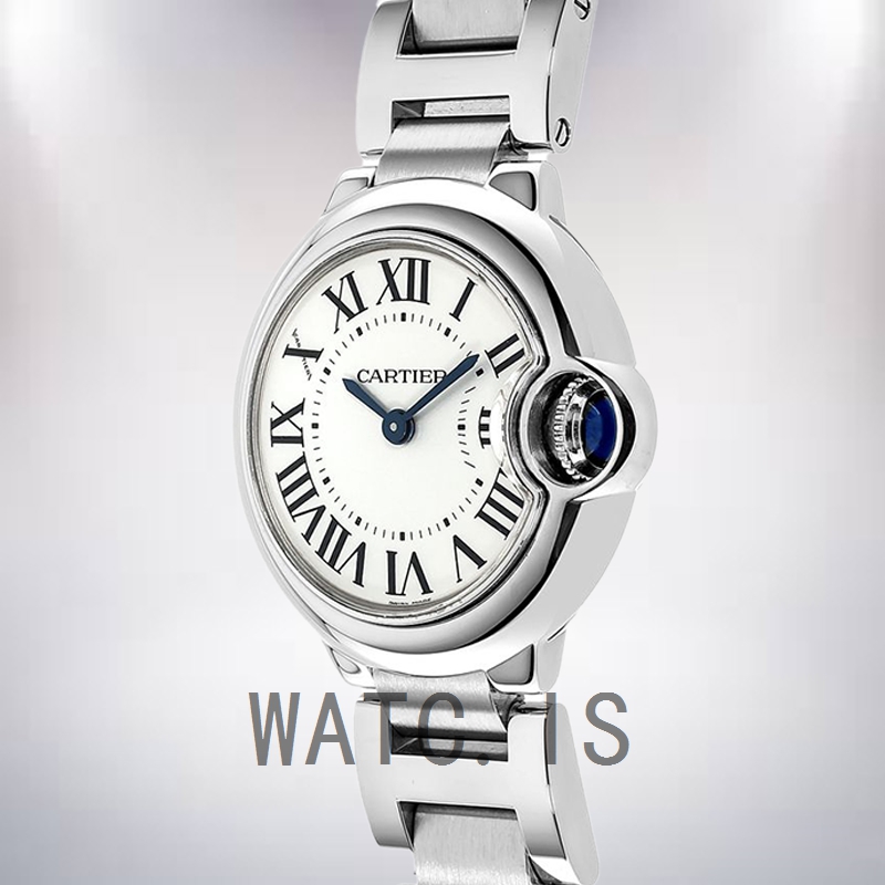 Cartier Ballon Bleu W69010Z4 Ladies 28mm/33mm/36mm Silver-tone