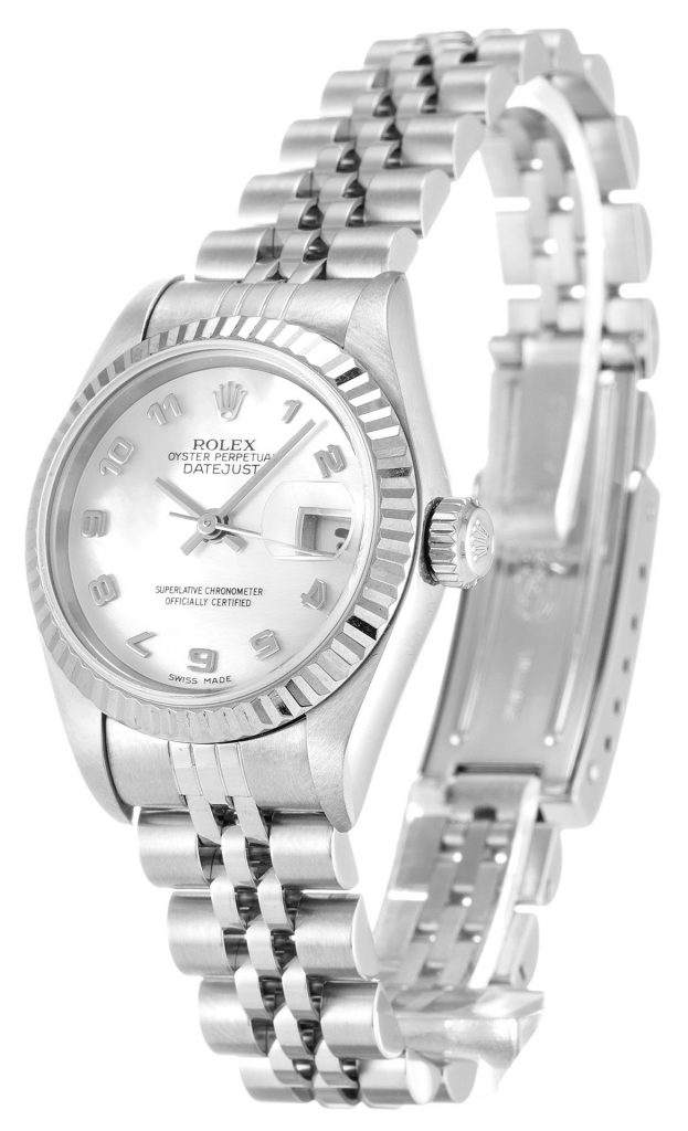 Replica Rolex Lady-Datejust 26mm Mother Of Pearl – White Dial 79174