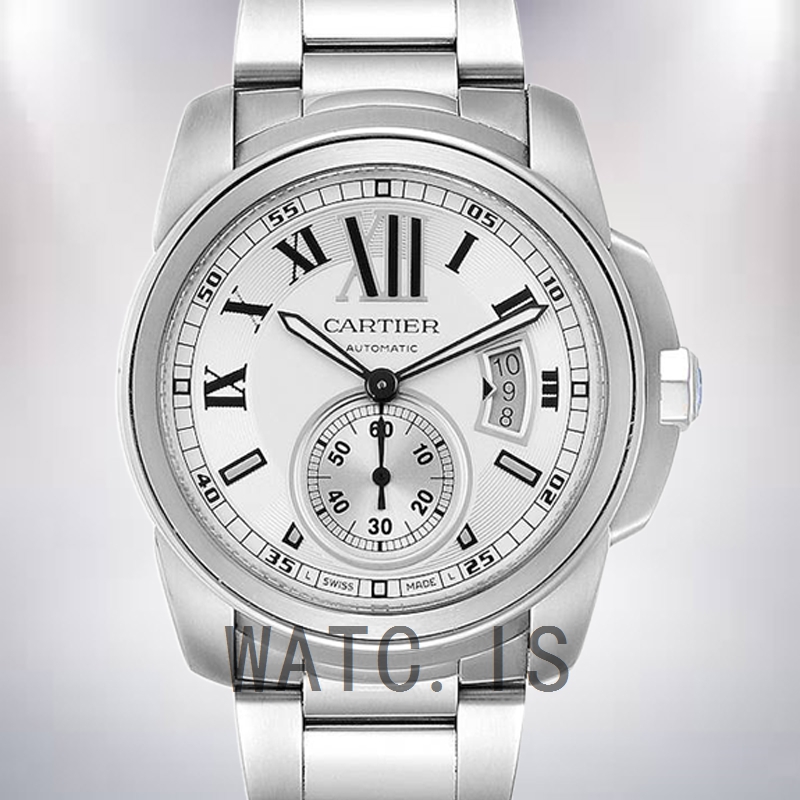 Cartier Cle De Cartier W7100015  Men's Automatic Silver-tone