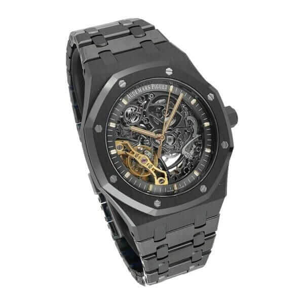 Audemars Piguet Black Skeleton Replica