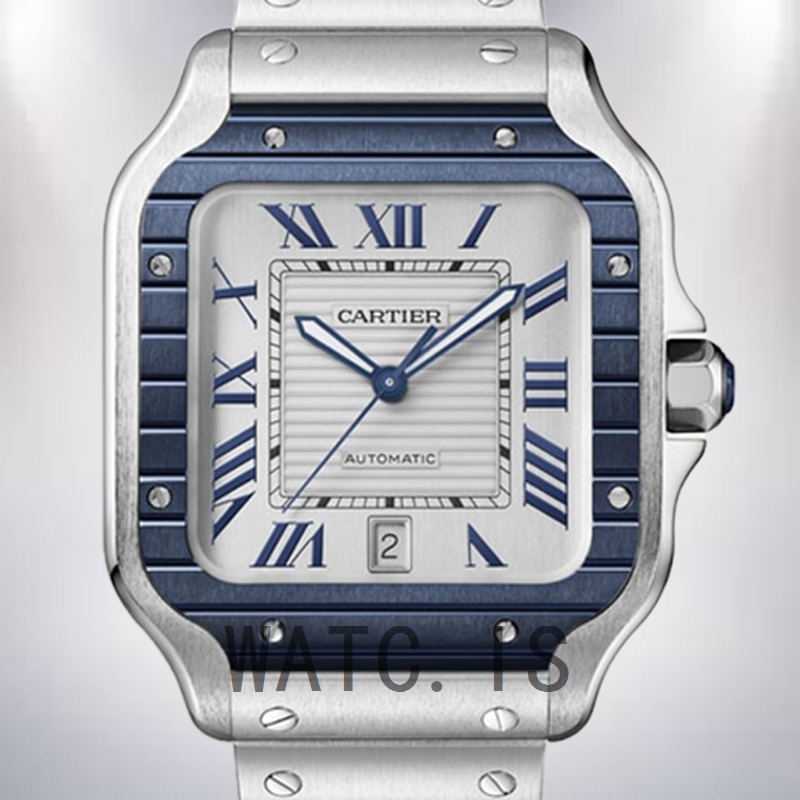 Cartier Santos 39mm WSSA0047 Men's Automatic Silver-tone