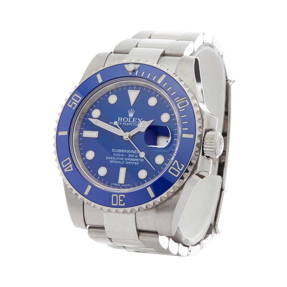 Rolex Submariner 116619 Blue Dial Replica