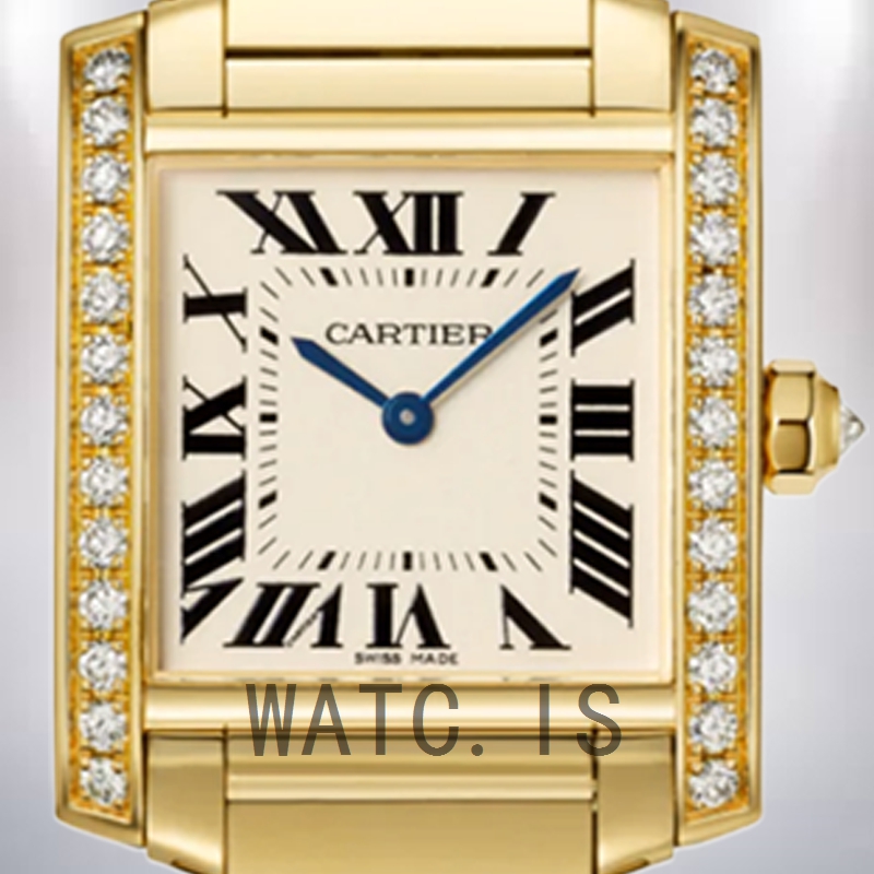 Cartier Tank Francaise 25mm/34mm WJTA0025 Ladies Diamonds