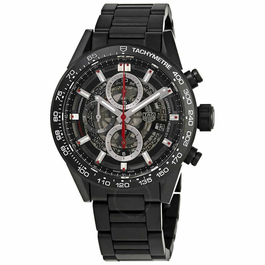 TAG Heuer Black Skeleton Replica