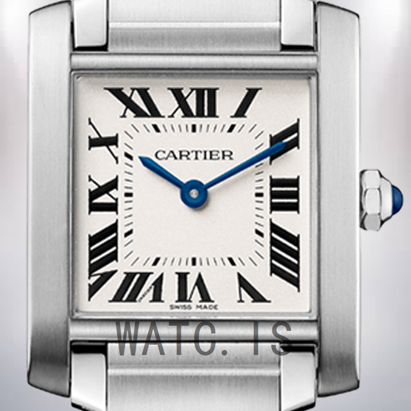 Cartier Tank Francaise 25mm/34mm WSTA0005 Ladies White Dial