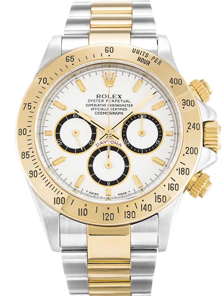 Replica Rolex Daytona 40mm White Dial 16523
