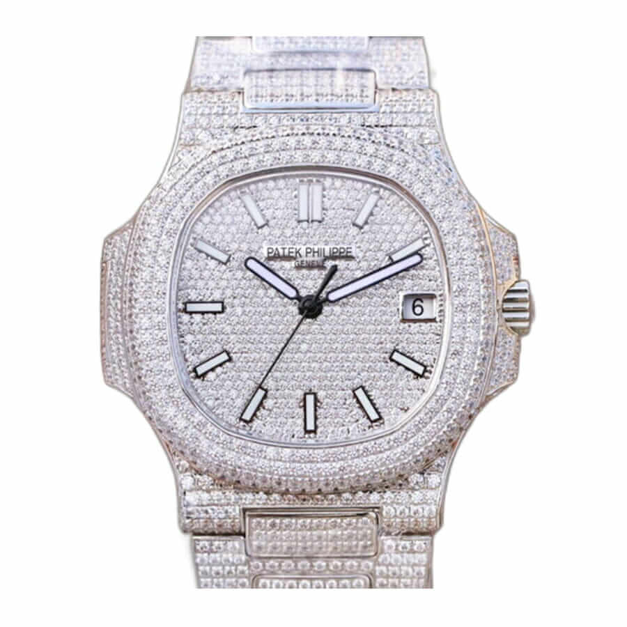 Patek Philippe Iced Out 5719/10G-010 Replica
