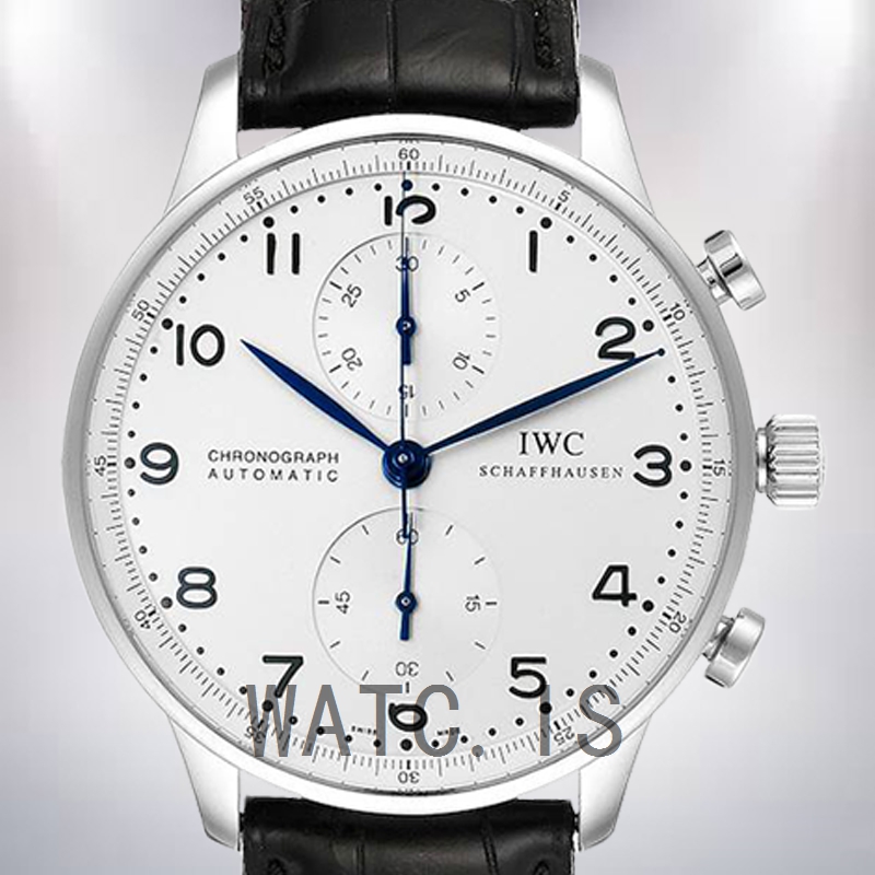 IWC Portuguese Chrono 42mm IW371446 Men's Automatic Silver-tone