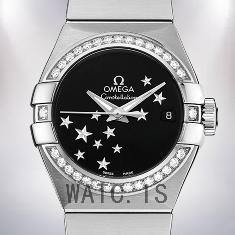 Omega Constellation Ladies 27mm 123.15.27.20.01.001 Quartz Silver-tone