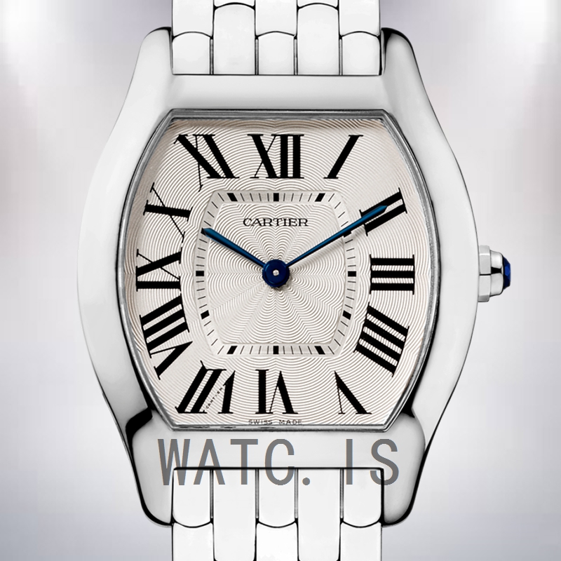 Cartier Tortue W1556367 Ladies 30mm Bracelet Silver-tone