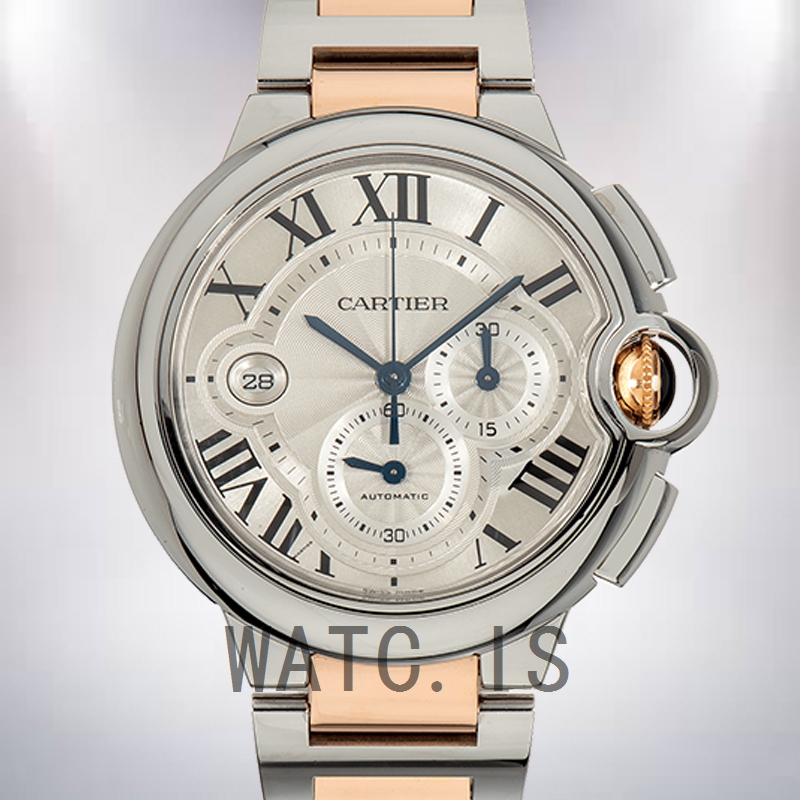 Cartier Ballon Bleu 47mm W6920075 Men's Bracelet