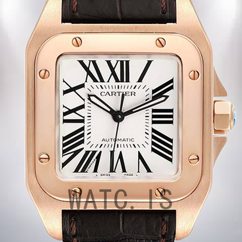 Cartier Santos Men's W20108Y1 39mm Strap