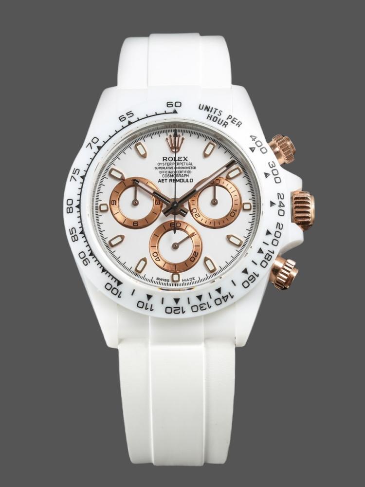 Rolex Daytona AET Picasso Crossover White