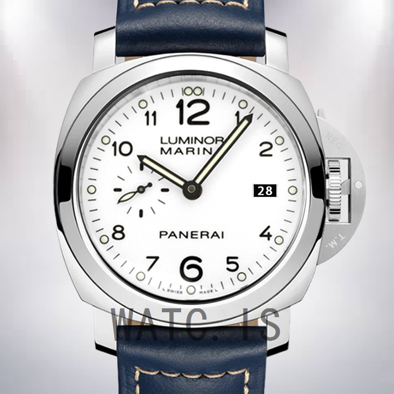 Panerai Luminor Marina 44mm PAM00499-001 Men's Automatic Leather Strap