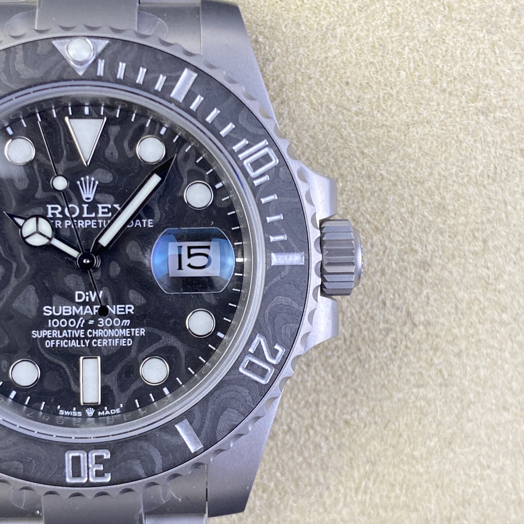 Custom Rolex Submariner Carbon Fiber