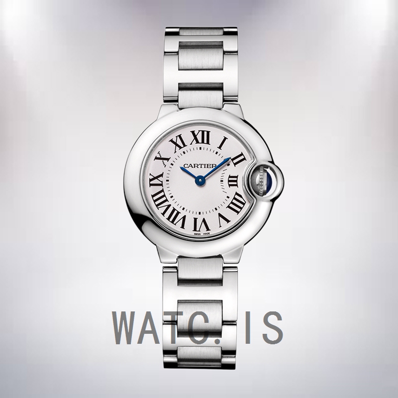Cartier Ballon Bleu W69010Z4 Ladies 28mm/33mm/36mm Silver-tone