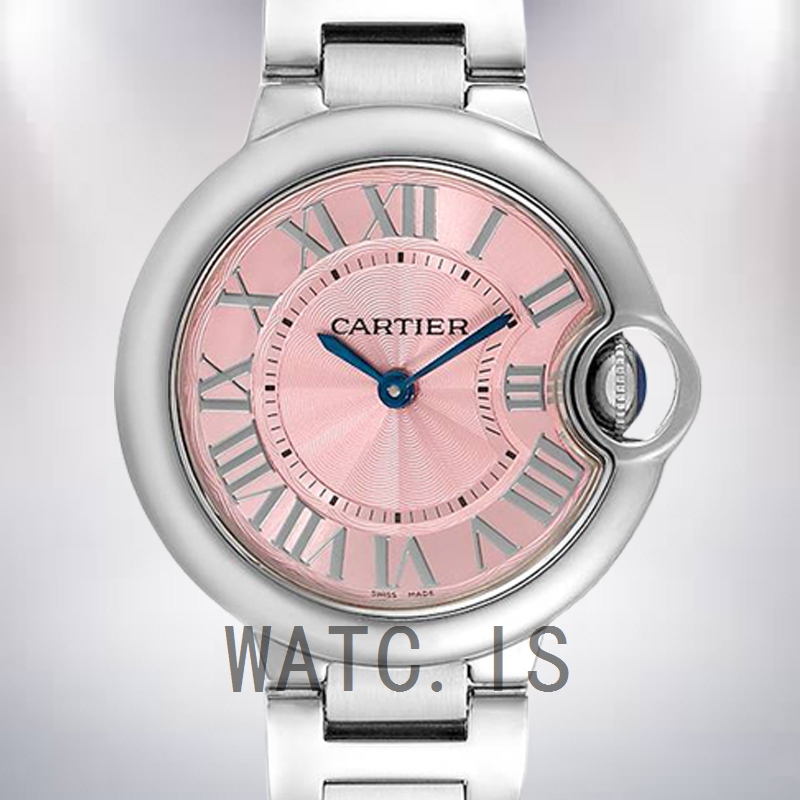 Cartier Ballon Bleu Ladies 36mm WSBB0033 Pink Dial