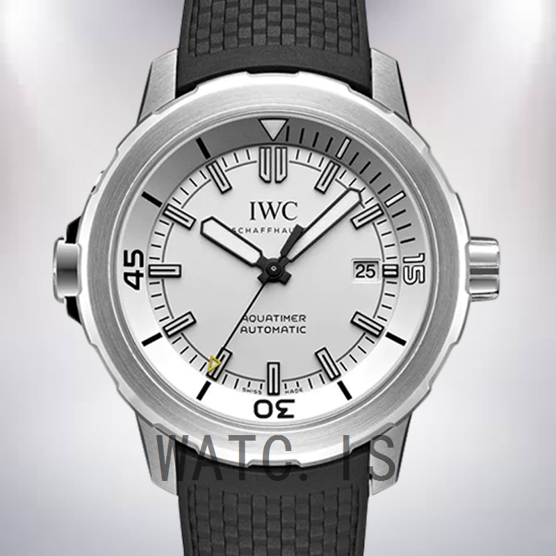 IWC Aquatimer IW329003 44mm Men's White Dial Silver-tone