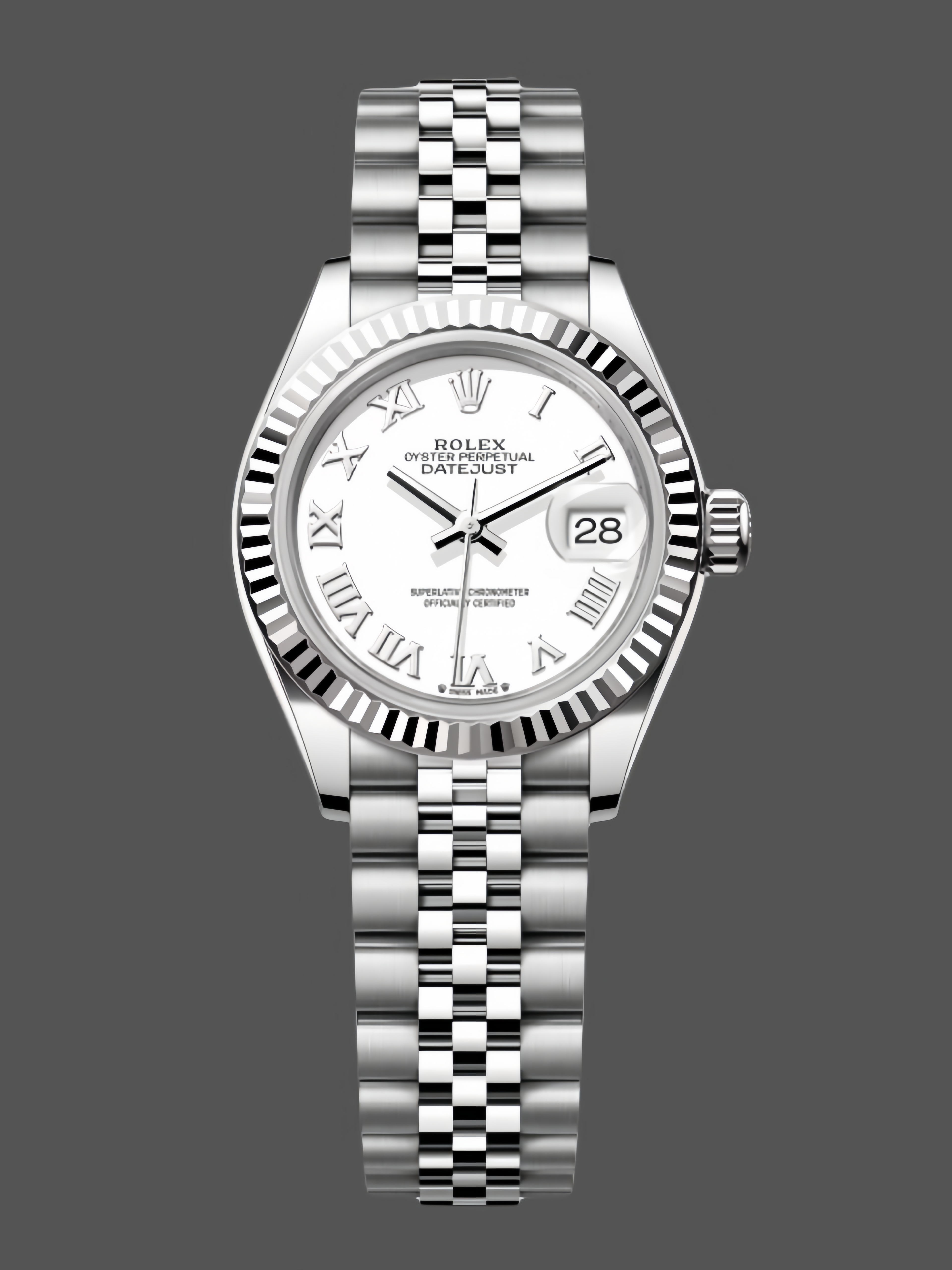 Rolex Datejust 279174 Stainless Steel Silver Roman Numeral Dial 28mm 31mm Lady Replica Watch