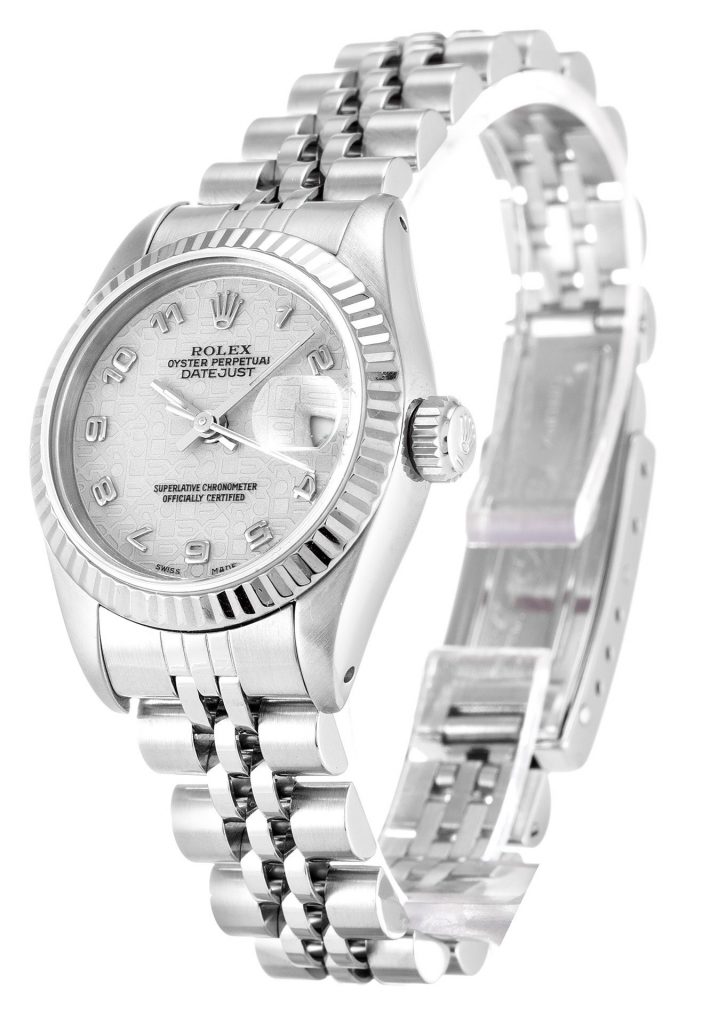 Replica Rolex Lady-Datejust 26mm Silver Dial 69174