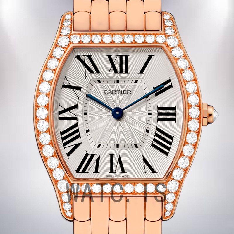 Cartier Tortue WA501012 Ladies 30mm White Dial