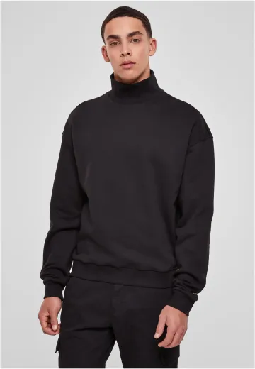 Heavy Oversized High Rib Neck Crew