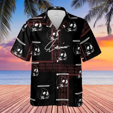 Olivier Industries TM - handmade Skull Hawaii Shirt