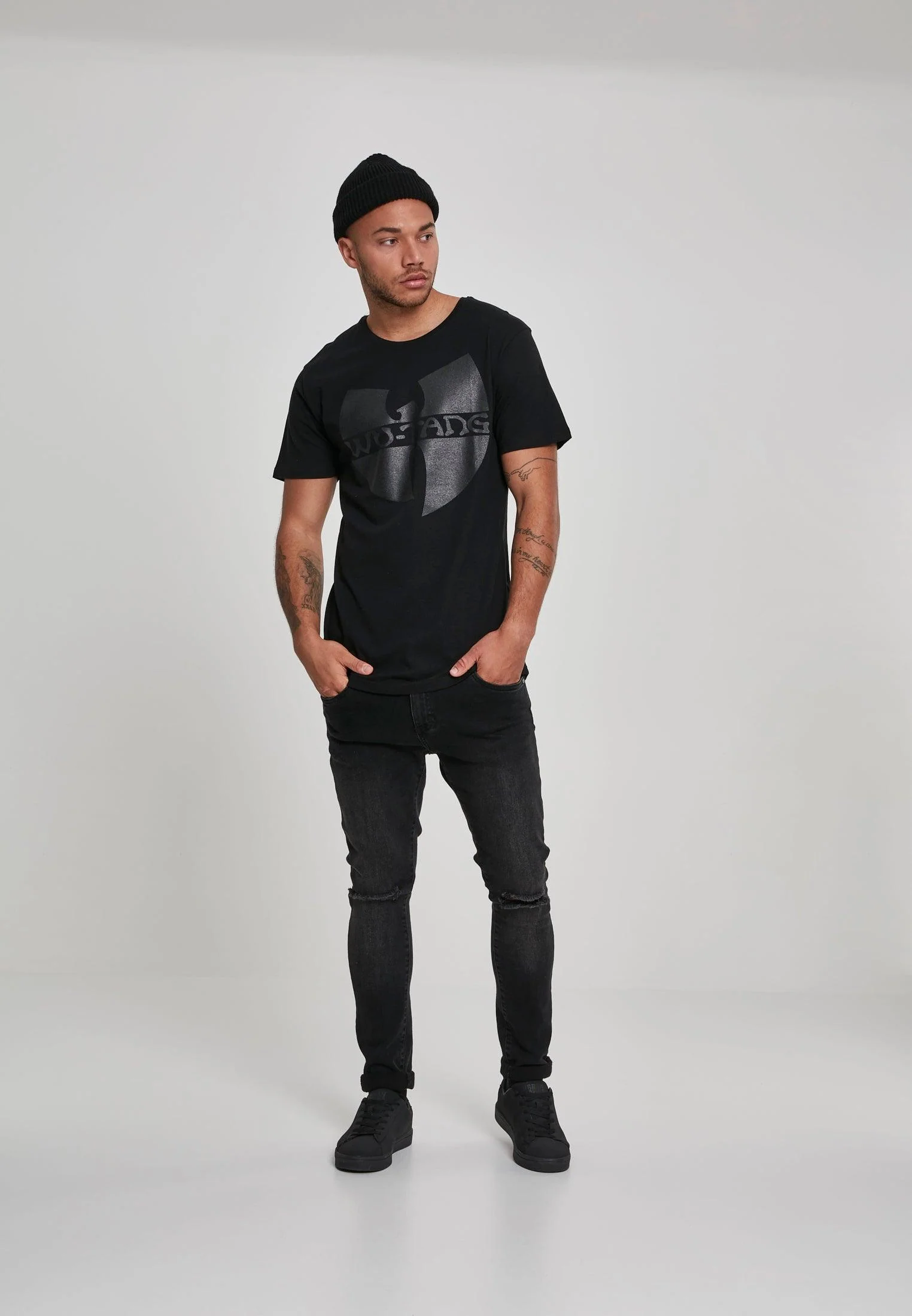 Wu-Wear black logo Shirt