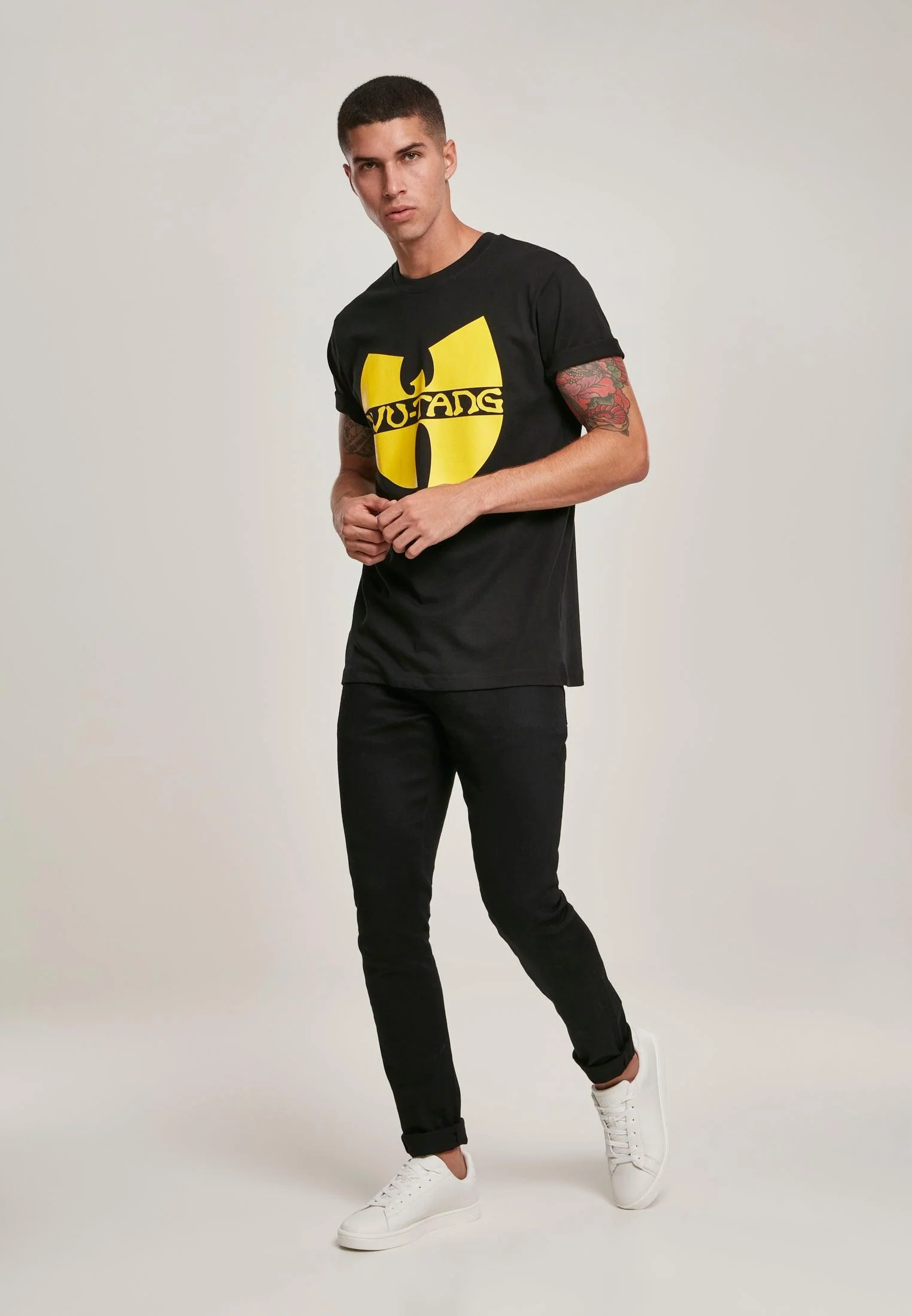 Wu-Wear yellow logo Shirt