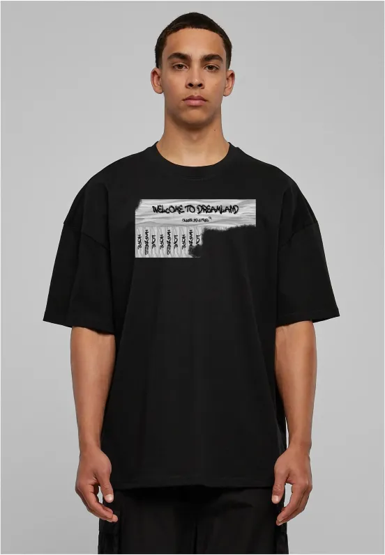 Welcome to Dreamland heavy oversize Olivier Industries TM Tee