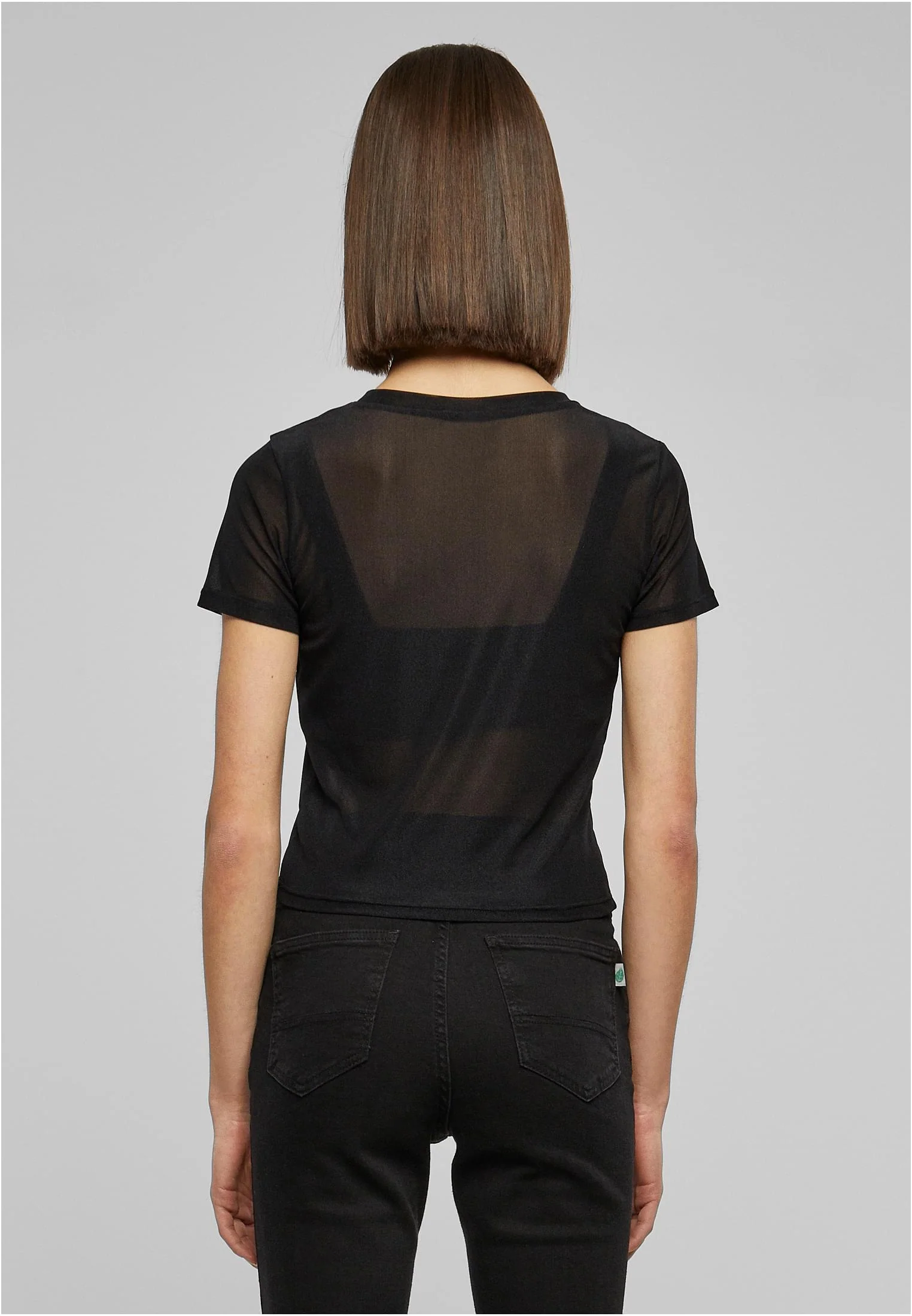 Ladies Short Mesh Tee