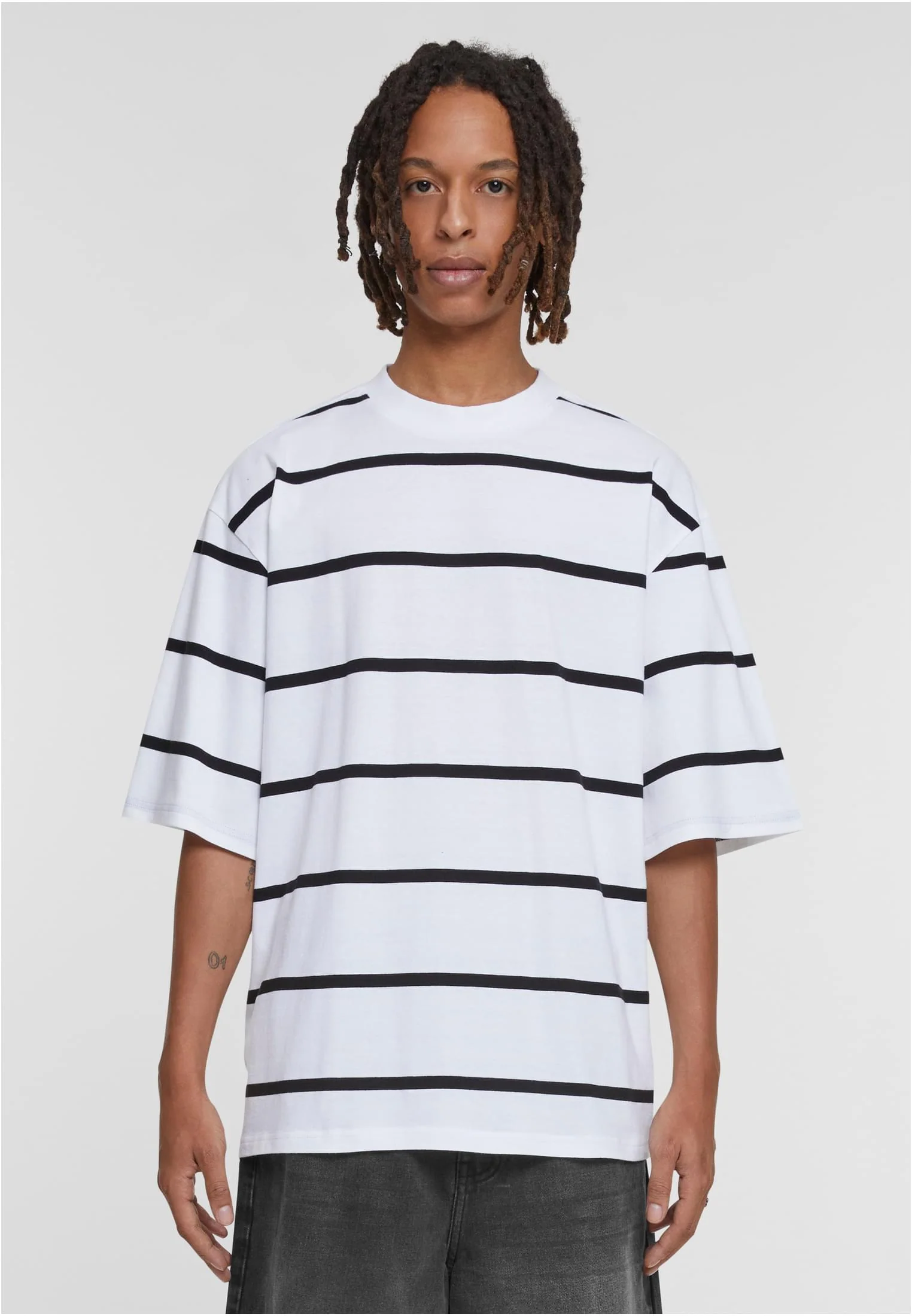 Oversized Strip Men Tee