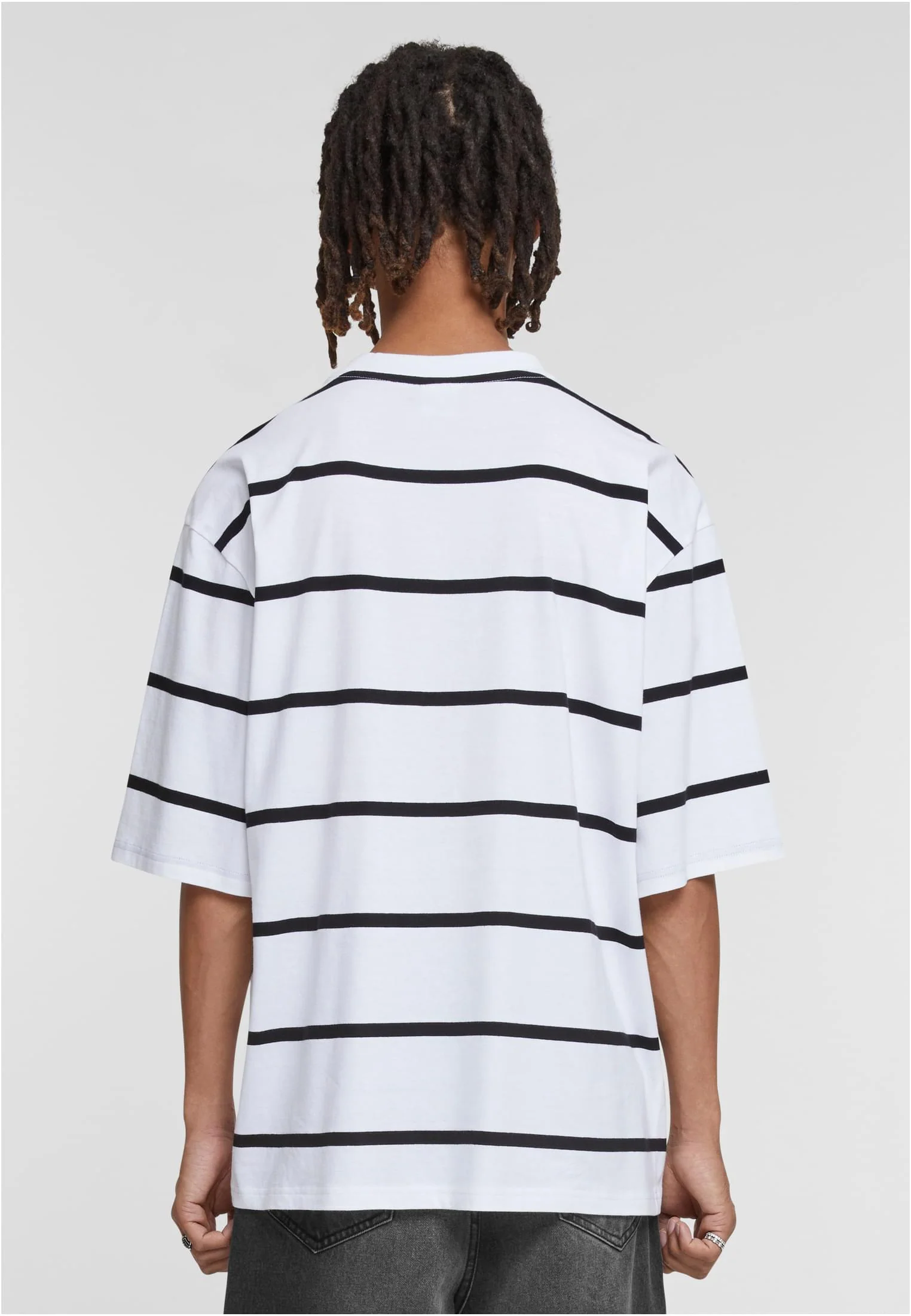 Oversized Strip Men Tee