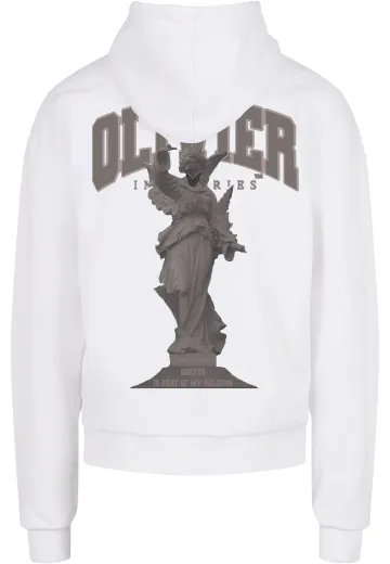 Olivier Industries ® Ghetto is part of my Religion ultra heavy oversized unisex Hoodie