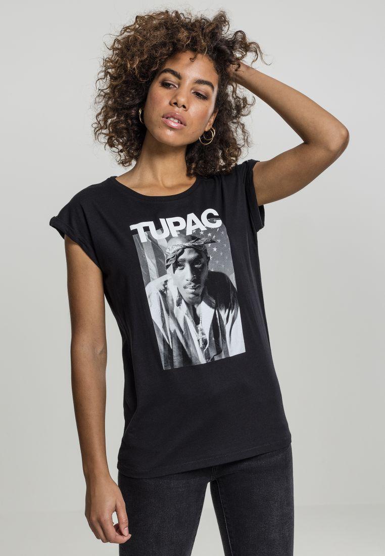 Tupac Photo on Ladies Top
