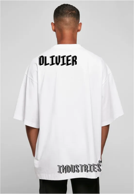 Olivier Industries ® Metaverse Block Art 2 Side Print Huge Oversize T-shirt