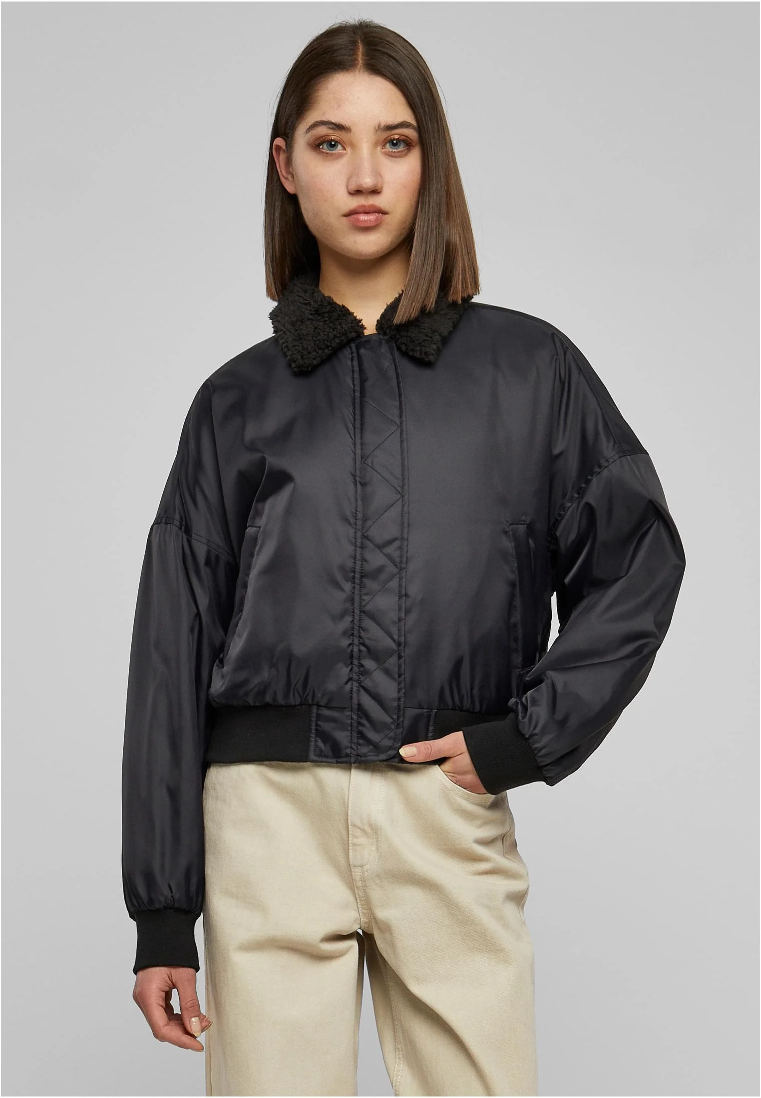 Ladies Pilot Bomber Jacket