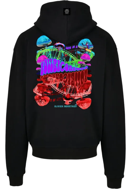 Olivier Industries - Rollercoaster upside down Heavy Oversize Hoodie