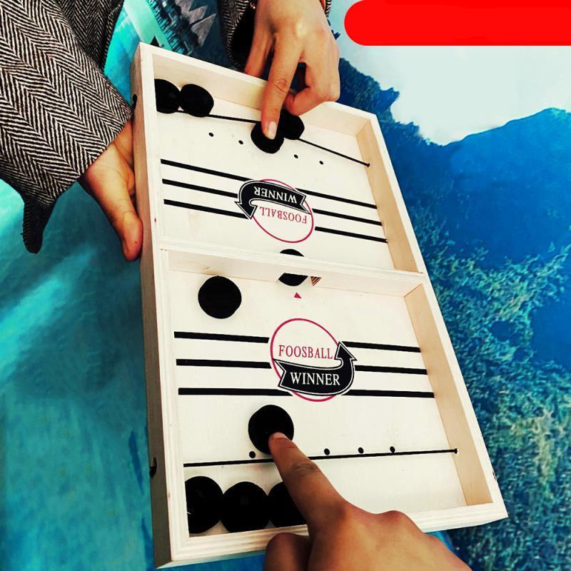 Fast Hockey Sling Puck Table Game