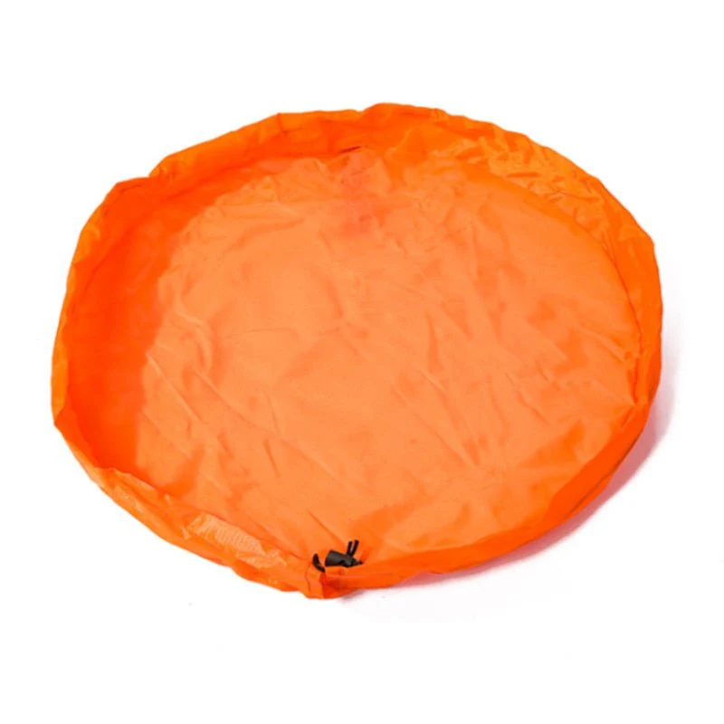 Toy Storage Bag - Portable Children Toy Cushion Storage Bag and Play Mats, Kids Canvas Bag