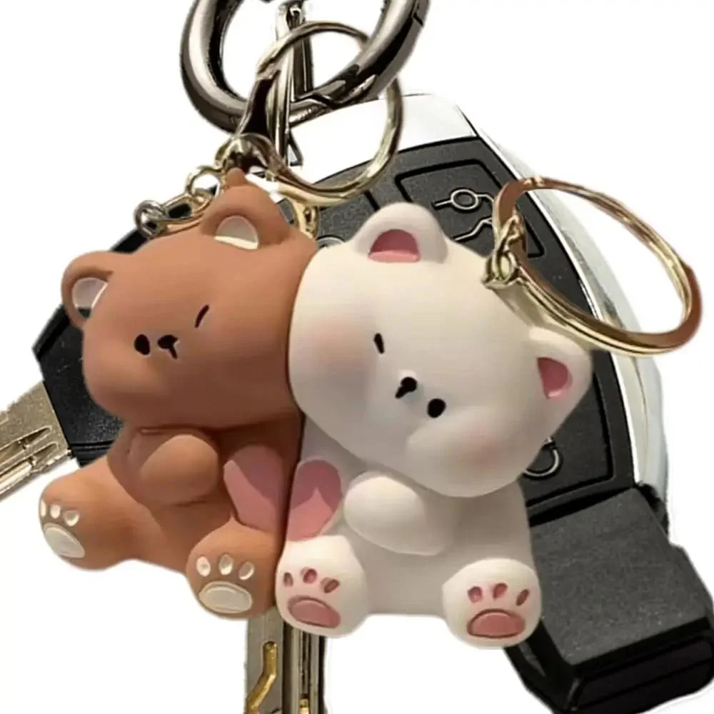Love Bear Couple Magnetic Keychain – Charming Couple Pendant for Bags & Keys, Creative Accessory Perfect for Valentine's Day