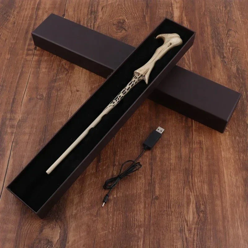 Fire Wand That Shoots Fire - Cosplay Electronic Fire Flasher, Magic Wands Tricks, Flame Lighter Device, Magicians Props