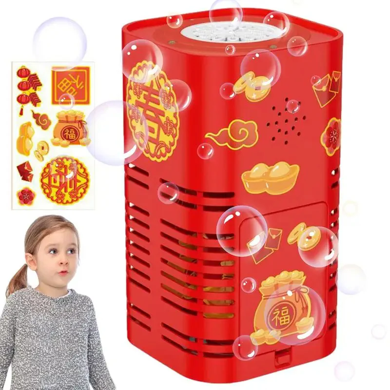 Musical Automatic Bubble Machine with Lights – Automatic Electric Toy for Kids' Outdoor Fun, Bubbles & Entertainment